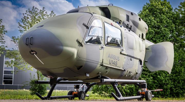 U145 - bezzałogowa wersja śmigłowca H145 (fot. Airbus Helicopters)