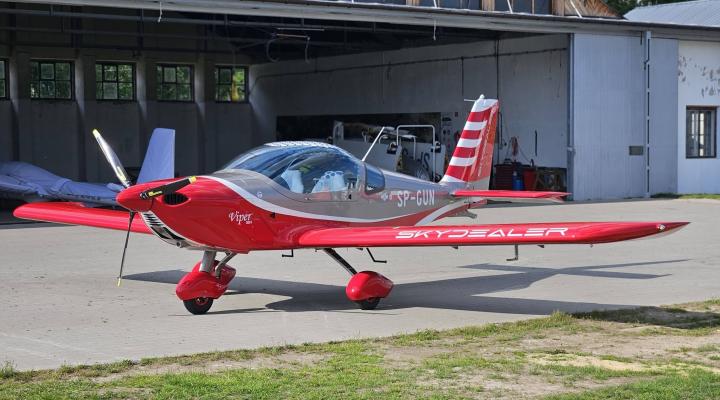 Viper SD4 (SP-GUN) Aeroklubu Nowy Targ (fot. Robert Koprowski)