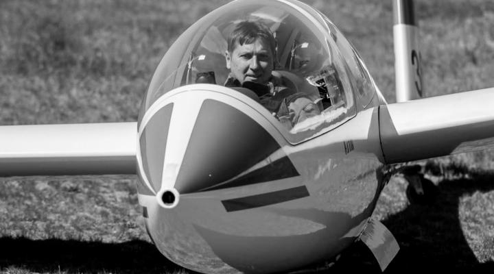 ŚP pilot Adam Wysocki, fot. Aeroklub Pomorski