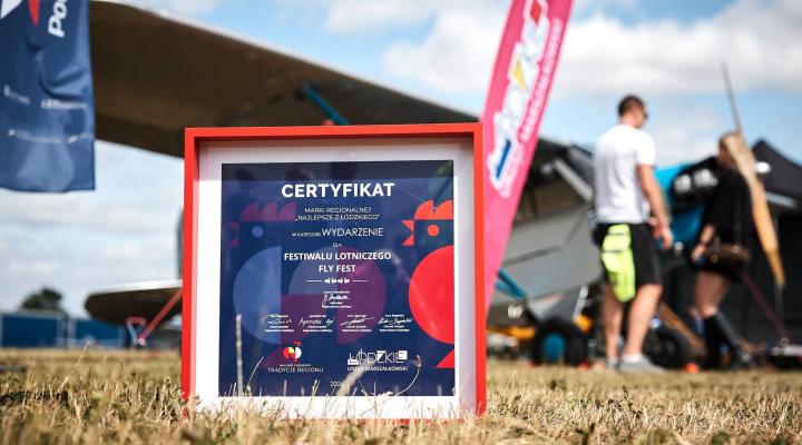 Fly Fest z certyfikatem marki regionalnej 'Najlepsze z Łódzkiego' (fot. M. Tuliński)