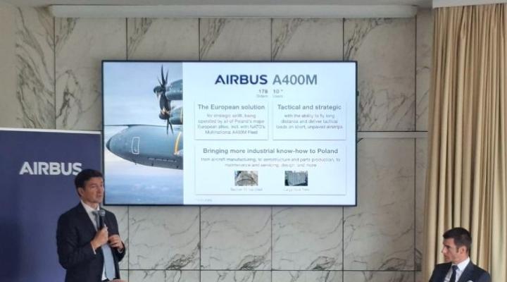 Konferencja firmy Airbus w Warszawie, fot. Marcin Ziółek