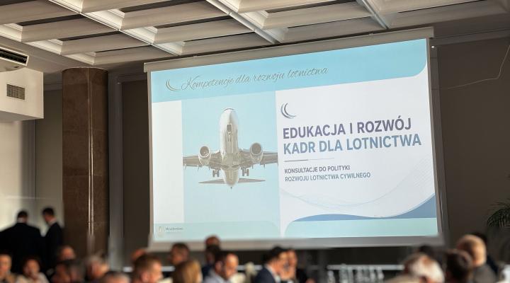 Ministerstwo Infrastruktury spotkanie Edukacja i Rozwój Kadr dla Lotnictwa