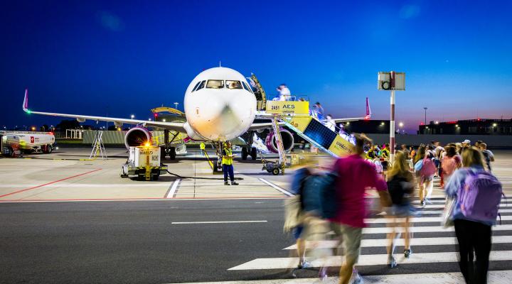 Pierwszy lot Wizz Air z Radomia do Tirany - 25.06.2026 (fot. D. Kłosiński)