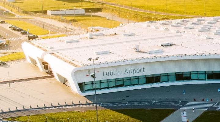 Port Lotniczy Lublin - widok z góry (fot. Lublin Airport LUZ, Facebook)