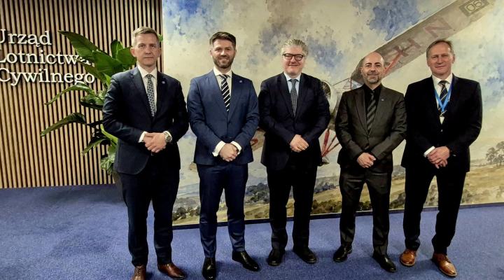 Wizyta Sekretarza Generalnego ICAO w Polsce (fot. ULC)