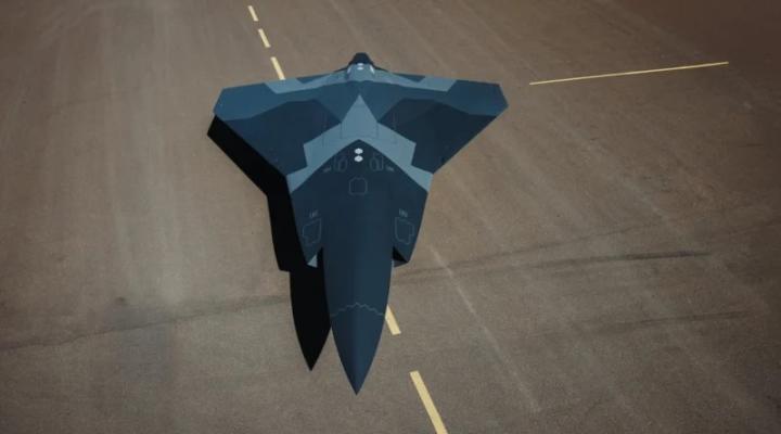A3-001 - pełnowymiarowy model samolotu bezzałogowego (fot. SAAB)