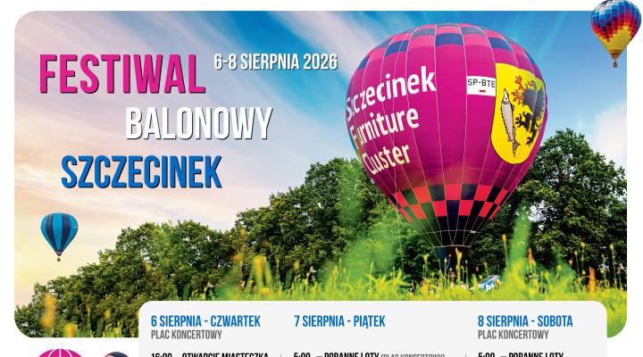 Festiwal Balonowy w Szczecinku (fot. Urząd Miasta Szczecinek)