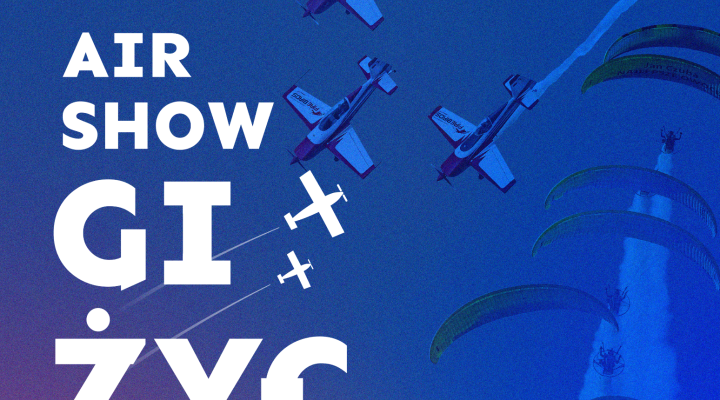 Giżycko AirShow 2026 nad jeziorem Niegocin (fot. Urząd Miejski w Giżycku)
