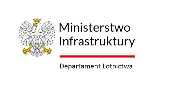 Ministerstwo Infrastruktury, Departament Lotnictwa - logo (fot. Ministerstwo Infrastruktury)