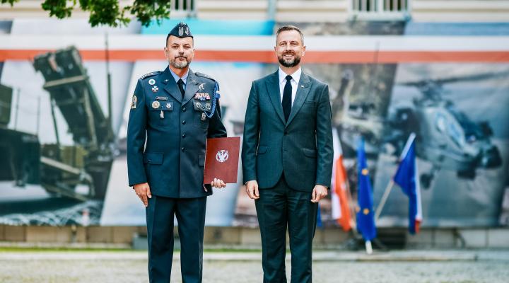 Płk pil. Jacek Janowski będzie nowym dowódcą 56. Bazy Lotniczej (fot. Krzysztof Niedziela, MON)