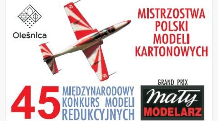 XLV Międzynarodowy Konkurs Mistrzostw Polski Modeli Redukcyjnych oraz Mistrzostw Polski 'Małego Modelarza' w Oleśnicy (fot. modelwork.pl)