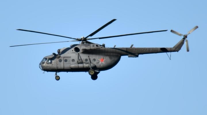 Śmigłowiec Mi-8MTV rosyjskich Sił Powietrzno-Kosmicznych (fot. Anna Zvereva from Tallinn, Estonia, CC BY-SA 2.0, Wikimedia Commons)