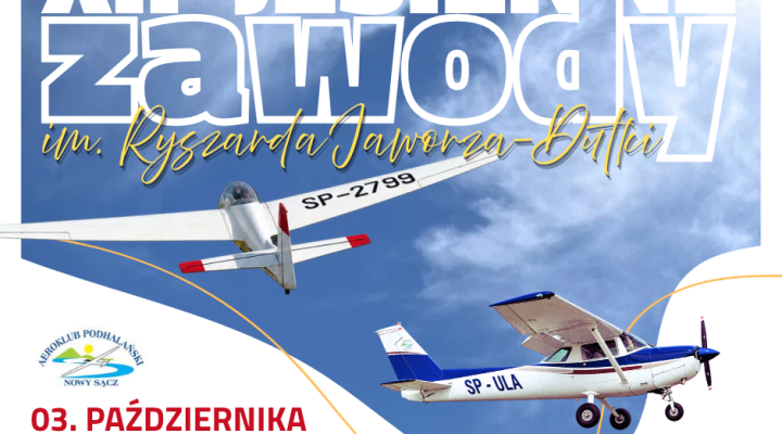 XII Jesienne Zawody Samolotowe i Szybowcowe im. Ryszarda Jaworza-Dutki (fot. Aeroklub Podhalański)