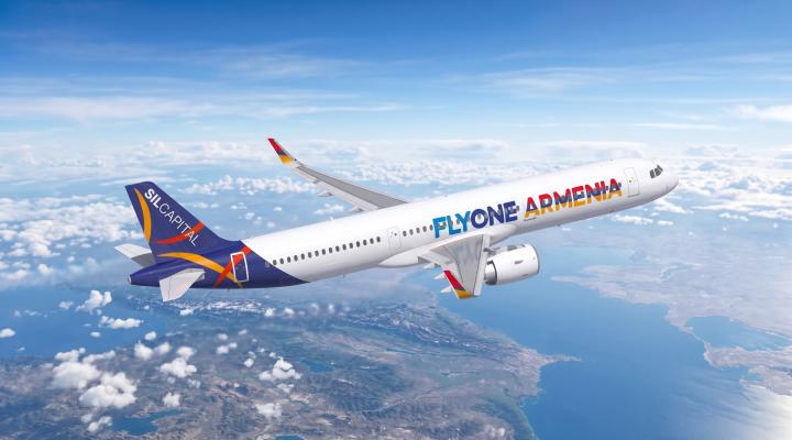 A321neo linii FLYONE Armenia - wizualizacja (fot. Airbus SAS 2026)