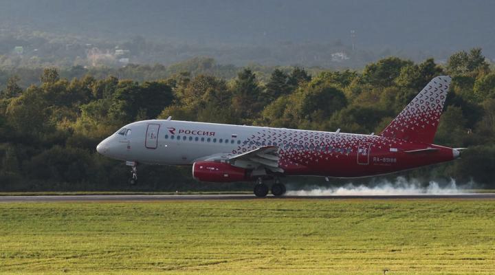 SSJ-100 (fot. uacrussia.ru)