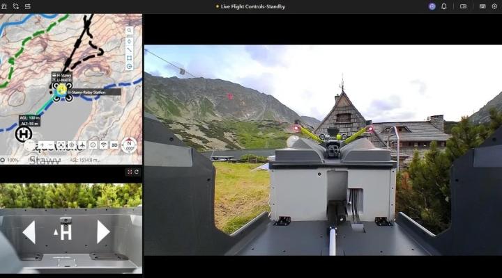 Testy DJI DOCK3 i DOCK4 w TOPR (fot. TOPR)