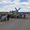 Spitfire na lotnisku w Dęblinie