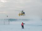 15.12.2010 w bazie serwisowej Heli Investu lądują śmigłowce EC 135P2i z ostatniej partii dla LPR. Fot. Heli Invest