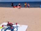 Dron podczas testów WOPR