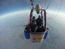 Mirosław Kowalski podczas lotu, fot. MGZB