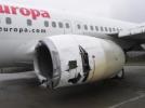 Wypadek B738 na lotnisku w Katowicach