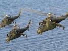 Szkolenie grupowe śmigłowców bojowych Mi-24 (fot. Bartek Bera)