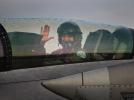 Lot pożegnalny na F-16 - mjr pil. Jacek Szczotka (fot. kpt. Krzysztof Nanuś)