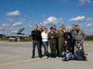 Projekt z udziałem Grażyny Szapołowskiej i pilotów F-16 w 31 BLT dla "Imperium Kobiet"/fot. Jagienka i Robert Stefanowicz SARA S