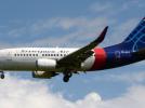 B737-500 (znaki rejestracyjne PK-CLC) należący do indonezyjskich linii lotniczych Sriwijaya Air (fot. TVP info)