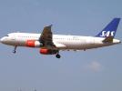 A320 należący do linii SAS