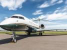Bombardier Global Jet Story na płycie lotniska (fot. Jet Story/FB)