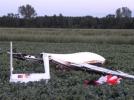 ASG-29E: Wypadek zakończył się szczęśliwie, ale szybowiec nadaje się wyłącznie do kasacji
