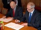 Podpisanie listu intencyjnego o współpracy badawczo-naukowej pomiędzy firmą Thales a Politechniką Warszawską