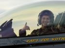 Kapitan Zoe Kotnik za sterami F-16 (fot. U.S. Air Force / Kathryn R.C. Reaves)