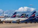 Flota SSJ-100 Aerofłotu na lotnisku Szeremietiewo w Moskwie (fot. avipeo.com)