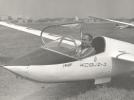 Krzysztof Wyskiel w szybowcu "Kobuz" (fot. archiwum rodzinne)