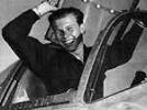 Bill Lear, Jr. w swoim P-38 Lightning w 1947 roku