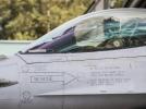 Lot pożegnalny samolotem f-16 pilota z 32. Bazy Lotnictwa Taktycznego (fot. 32.BLT)