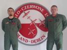 Na zdjęciu od lewej ppor. Marcin Kossakowski oraz ppor. Mateusz Kubiak (fot. Biało-Czerwone Iskry)