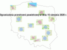 Ograniczenia przestrzeni powietrznej w dniu 15 sierpnia 2020 r.