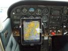 iPad w kokpicie samolotu
