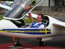 Johan Gustafsson i SZD-59 Acro