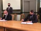 Podpisanie umowy między Politechniką Poznańską a Polską Agencją Żeglugi Powietrznej (fot. Politechnika Poznańska)