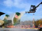Pokaz odladzania samolotu M-28 Bryza (fot. kpt. Włodzimierz Baran)