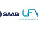 SAAB i LFV - logo