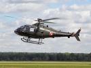 SW-4 w locie nad lotniskiem - widok z boku (fot. Andrzej Wrona)