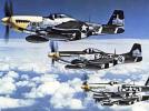 Samoloty P-51 Mustang (fot. USAAF/Wikimedia Commons)