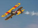 Boeing stearman na pikniku w Sobieniach, fot. Kuba Siemien