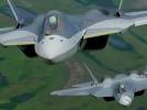 Su-57 (fot. kadr z filmu na youtube.com)