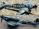 Spotkania przy samolocie: Supermarine Spitfire XVI kontra Messerschmitt Bf 109 G-6